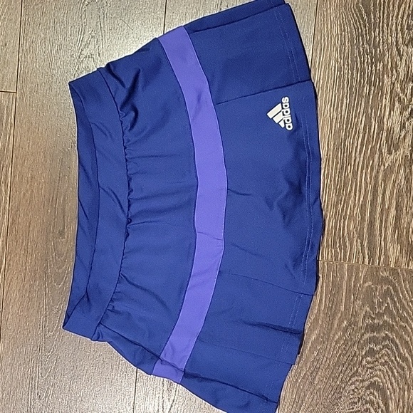 ❤️ ADIDAS CLIMALITE SKORT / SKIRT WITH SHORTS UNDERLAY, SMALL - Picture 1 of 4